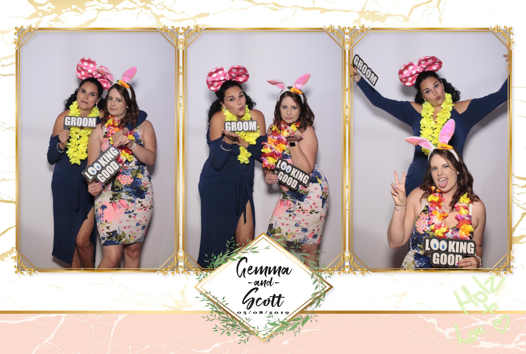 Gemma & Scott's Wedding | View more photos from the event at gallery.myphotoboothexperience.co.uk/u/MyPhotoBoothExperienceLtd/Gemma-Scotts-Wedding
